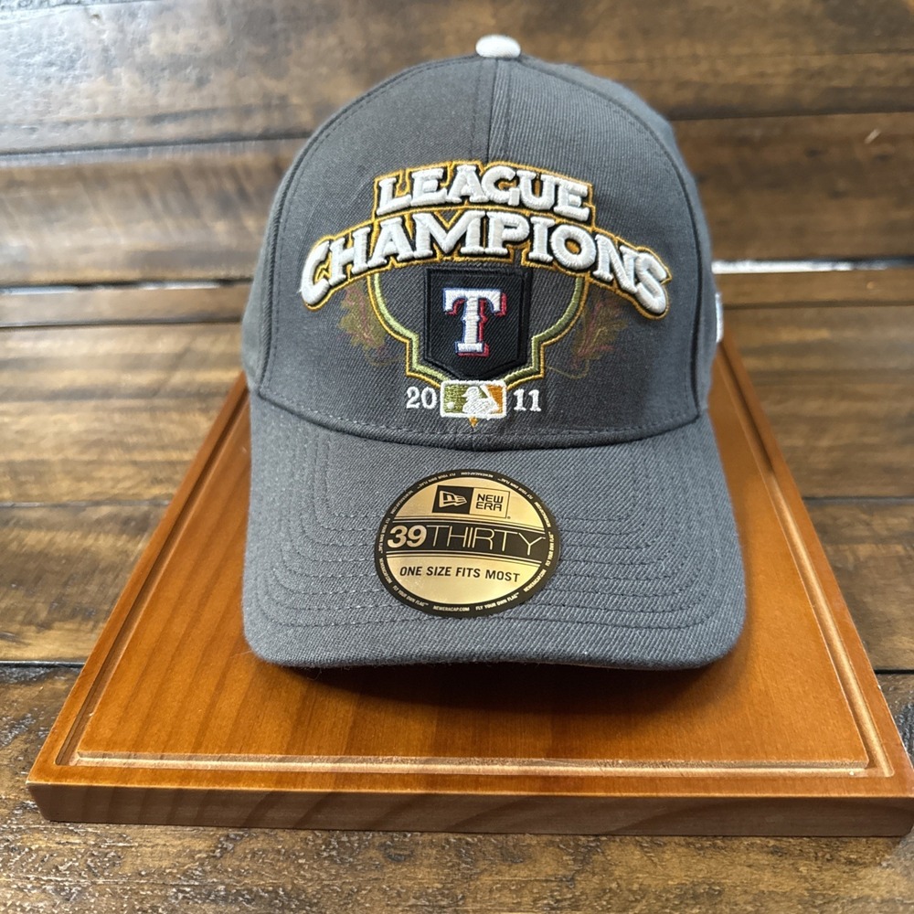 2011 Texas Rangers League Champions Cap MLB Baseball Hat